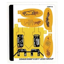 Sticker Sheet for Set 76080-1
