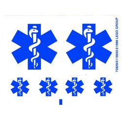 Sticker Sheet for Set 3312-1
