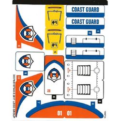Sticker Sheet for Set 6016401-1