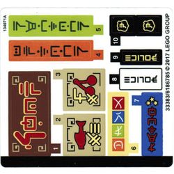 Sticker Sheet for Set 70607-1