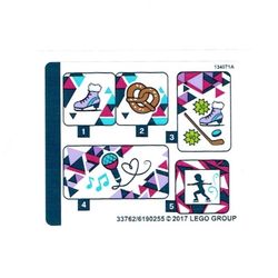 Sticker Sheet for Set 41322-1
