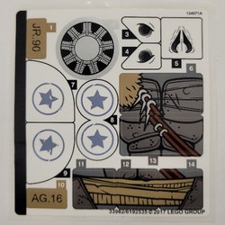 Sticker Sheet for Set 76075-1