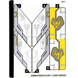 Sticker Sheet for Set 70354-1