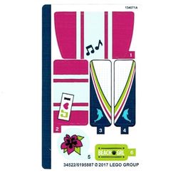 Sticker Sheet for Set 41316-1