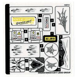 Sticker Sheet for Set 76083-1