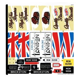 Sticker Sheet for Set 10258-1