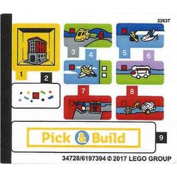 Sticker Sheet for Set 40178-1
