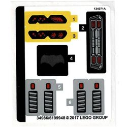 Sticker Sheet for Set 76086-1