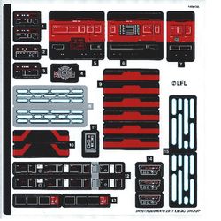Sticker Sheet for Set 75190-1