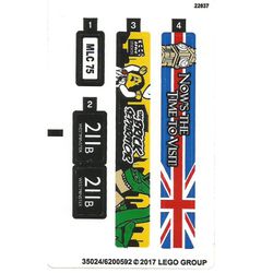 Sticker Sheet for Set 40220-1 (Corrected Version)