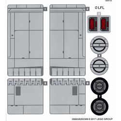 Sticker Sheet for Sets 75188-1, 75188-2