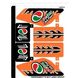 Sticker Sheet for Set 60178-1