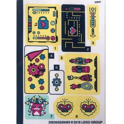 Sticker Sheet for Set 41329-1