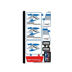 Sticker Sheet for Set 60182-1