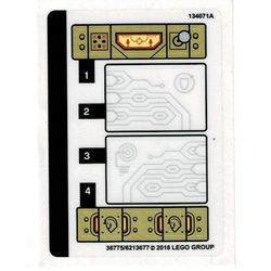 Sticker Sheet for Set 72001-1