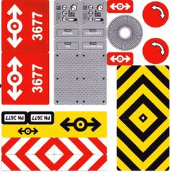 Sticker Sheet for Set 3677-1