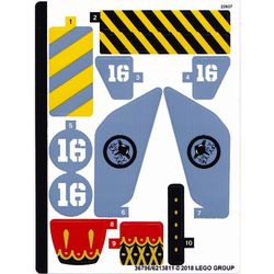 Sticker Sheet for Set 70629-1