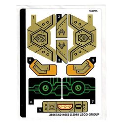 Sticker Sheet for Set 72006-1