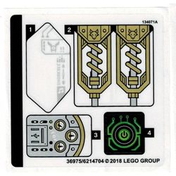 Sticker Sheet for Set 72005-1