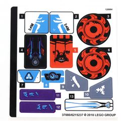 Sticker Sheet for Set 70639-1