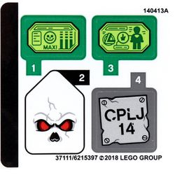 Sticker Sheet for Set 76096-1