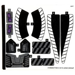 Sticker Sheet for Set 76100-1