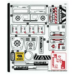 Sticker Sheet for Set 60188-1