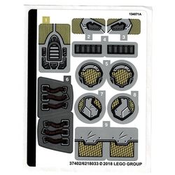 Sticker Sheet for Set 76099-1
