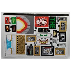 Sticker Sheet 1 for Set 70922-1