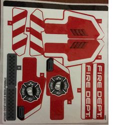 Sticker Sheet for Set 42075-1