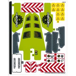 Sticker Sheet for Set 42080-1