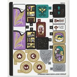 Sticker Sheet for Set 41196-1