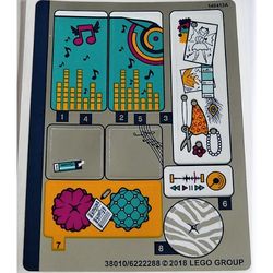 Sticker Sheet for Set 41341-1