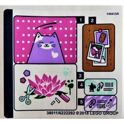 Sticker Sheet for Set 41342-1