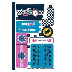 Sticker Sheet for Set 41348-1