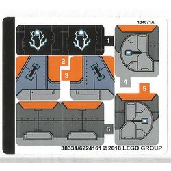Sticker Sheet for Set 76102-1