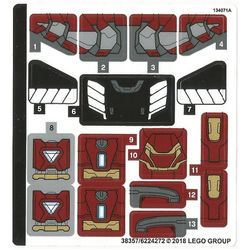Sticker Sheet for Set 76104-1