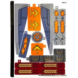 Sticker Sheet for Set 76107-1