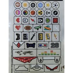 Sticker Sheet for Set 41597-1