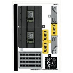 Sticker Sheet for Set 75933-1