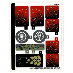 Sticker Sheet for Set 70653-1