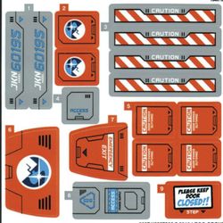 Sticker Sheet for Set 60195-1