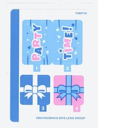 Sticker Sheet for Set 41453-1