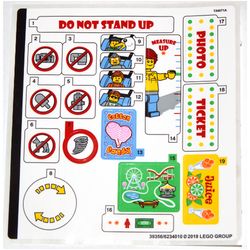 Sticker Sheet for Set 10261-1