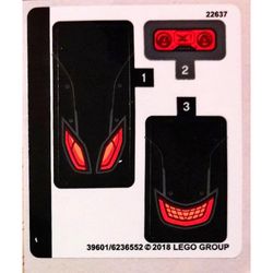 Sticker Sheet for Set 76110-1