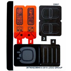 Sticker Sheet for Set 76095-1