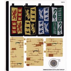 Sticker Sheet 1 for Set 75954-1