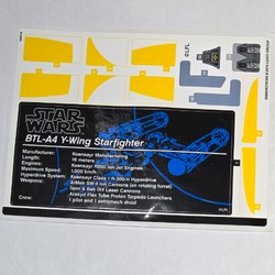 Sticker Sheet for Set 75181-1