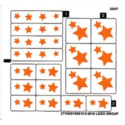 Sticker Sheet for Set 40228-1