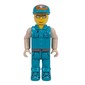 Juniors Midifig, Crewman with Dark Turquoise Shirt and Pants, Tan Arms